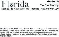 Grade 10 FSA ELA Reading Practice Test Answer Key FSA Assessments