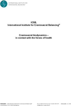 ICSB, International Institute for Craniosacral Balancing Craniosacral biodynamics - in contact with the forces of health - ICSB, International ...