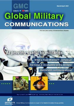 March/April 2021 Global Military Communications Magazine - Xicom Technology