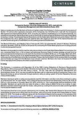 Centrum Capital Limited - Centrum Wealth Management