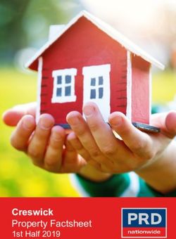 Creswick Property Factsheet 1st Half 2019