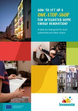 ONE-STOP-SHOP HOW TO SET UP A - Energy Cities