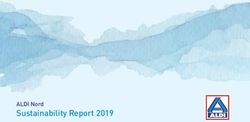 Sustainability Report 2019 - ALDI Nord