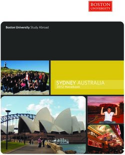 SYDNEY AUSTRALIA 2012 Handbook - Boston University