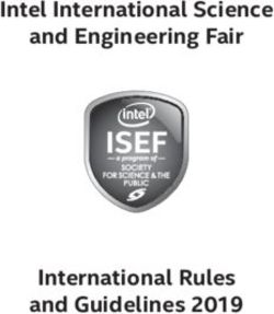 Intel International Science and Engineering Fair - International Rules and Guidelines 2019