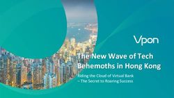 The New Wave of Tech Behemoths in Hong Kong - Riding the Cloud of Virtual Bank - The Secret to Roaring Success - Vpon