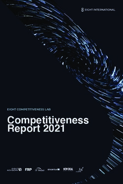 Report 2021 EIGHT COMPETITIVENESS LAB - EQS COCKPIT