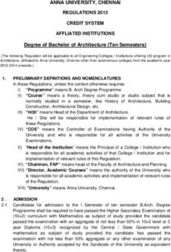 ANNA UNIVERSITY, CHENNAI REGULATIONS 2013 CREDIT SYSTEM AFFLIATED INSTITUTIONS - Prime Nest