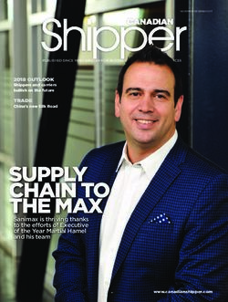 SUPPLY CHAIN TO THE MAX - Inside Logistics