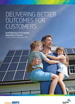 DELIVERING BETTER OUTCOMES FOR CUSTOMERS - Draft Electricity Distribution Regulatory Proposal - AusNet Services