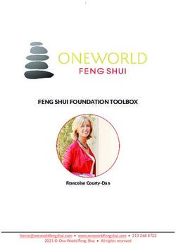 FENG SHUI FOUNDATION TOOLBOX Francoise Courty Dan