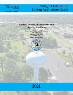 2021 Zoning Application Guide Village Of Lake Zurich