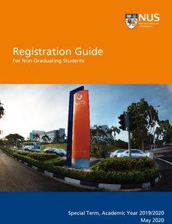 Registration Guide For Non-Graduating Students - Special Term, Academic Year 2019/2020 May 2020 - NUS