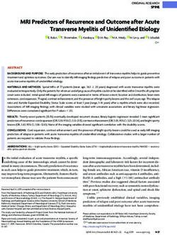 MRI Predictors of Recurrence and Outcome after Acute Transverse Myelitis of Unidentified Etiology