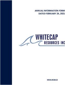 ANNUAL INFORMATION FORM DATED FEBRUARY 24, 2021 - www.wcap.ca