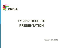FY 2017 RESULTS PRESENTATION - February 28th, 2018 - Prisa.com