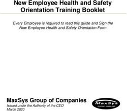 New Employee Health And Safety Orientation Training Booklet MaxSys