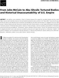 FROM JOHN MCCAIN TO ABU GHRAIB: TORTURED BODIES AND HISTORICAL UNACCOUNTABILITY OF U.S. EMPIRE
