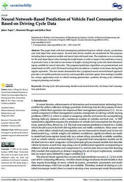 Neural Network-Based Prediction of Vehicle Fuel Consumption Based on Driving Cycle Data