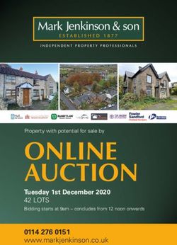 ONLINE AUCTION Tuesday 1st December 2020 - 42 LOTS Bidding starts at 9am - concludes from 12 noon onwards - Rightmove