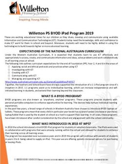 Willetton PS BYOD iPad Program 2019 - Willetton Primary School