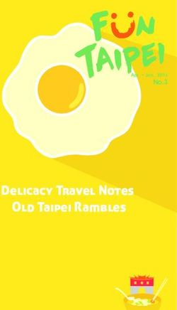 Delicacy Travel Notes Old Taipei Rambles - No.3 - Unforgettable Flavors