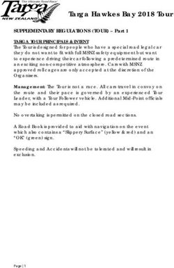 Targa Hawkes Bay 2018 Tour - Targa NZ