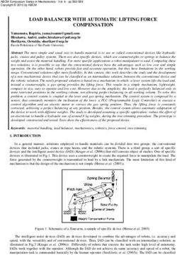 LOAD BALANCER WITH AUTOMATIC LIFTING FORCE COMPENSATION