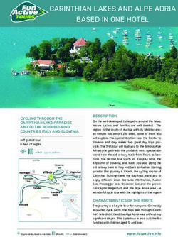 CARINTHIAN LAKES AND ALPE ADRIA BASED IN ONE HOTEL - Velontour