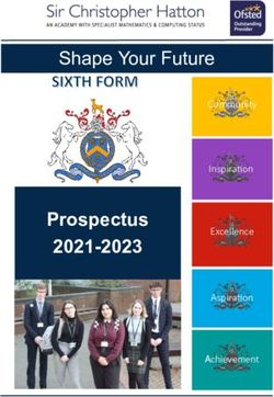 Prospectus 2021-2023 - Shape Your Future - Sir Christopher ...