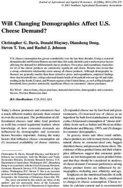 Will Changing Demographics Affect U.S. Cheese Demand?