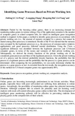 Identifying Game Processes Based on Private Working Sets - Tech Science Press