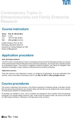 Contemporary Topics in Entrepreneurship and Family Enterprise Research