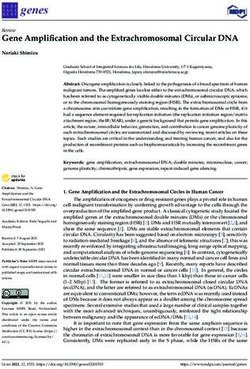 Gene Amplification And The Extrachromosomal Circular DNA