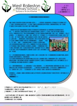 Message from the Principal - West Rolleston Primary School