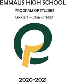 EMMAUS HIGH SCHOOL 2020-2021 - PROGRAM OF STUDIES Grade 9 - Class of 2024 - East Penn School ...