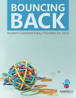 Student-Centered Policy Priorities for 2021 - America Succeeds