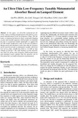 An Ultra-Thin Low-Frequency Tunable Metamaterial Absorber Based on Lumped Element