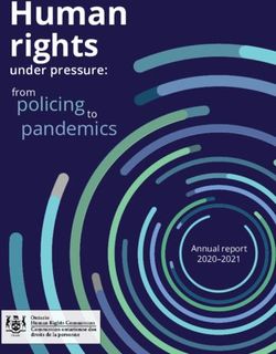 Human rights policing pandemics