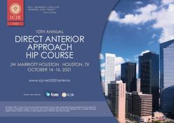 DIRECT ANTERIOR APPROACH HIP COURSE - 10TH ANNUAL - International ...
