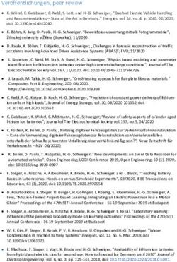 Veröffentlichungen, peer review - Technische Hochschule ...