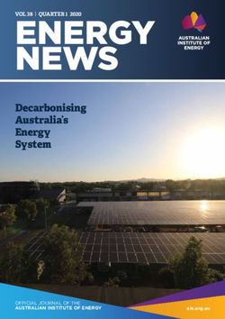 ENERGY NEWS Decarbonising Australia's Energy System - aie.org.au - Australian Institute ...