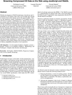 STREAMING COMPRESSED 3D DATA ON THE WEB USING JAVASCRIPT AND WEBGL
