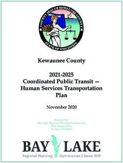 Kewaunee County Coordinated Public Transit Human Services