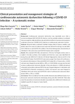 Clinical Presentation And Management Strategies Of Cardiovascular