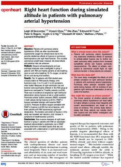 Right heart function during simulated altitude in patients with pulmonary arterial hypertension - Open Heart