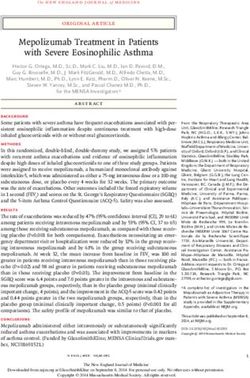 Mepolizumab Treatment in Patients with Severe Eosinophilic Asthma