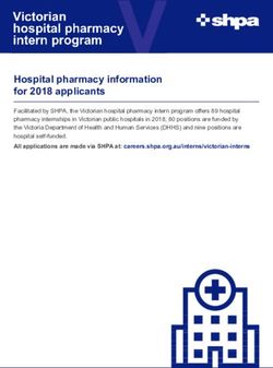 Hospital pharmacy information for 2018 applicants - SHPA Careers
