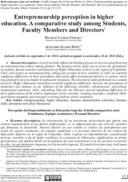 Entrepreneurship perception in higher education. A comparative study among Students, Faculty Members and Directors