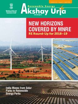 NEW HORIZONS COVERED BY MNRE - RE ROUND-UP FOR 2018-19 - INDIA MOVES FROM SOLAR PARKS TO RENEWABLE ENERGY PARKS
